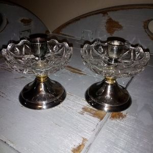 Beautiful set of candle holders